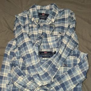 2 matching Vineyard Vines Whale Shirts